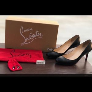 Christian Louboutin Simple Pump 70-Black